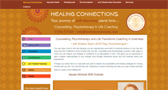 Desktop Screenshot of healingconnections.com
