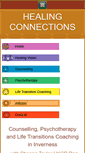 Mobile Screenshot of healingconnections.com